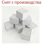 камень для бани талькохлорит кубики, 18 кг, ведро, гефест