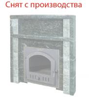 портал серпентинит для печи gfs зк-45, маленькое стекло (техно лит)