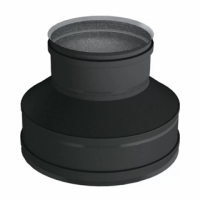 переходник конус термо-моно vbr d=120/220, aisi 321/439, 0,8/0,5 мм black (вулкан)