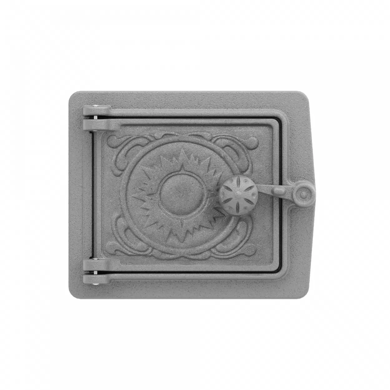 дверь прочистная дпр-2б восход 150x125 rl02 (широкая рамка), некрашеная (рубцовское литьё)